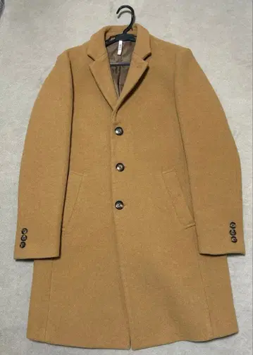 a.v.v 카멜 체스터 코트