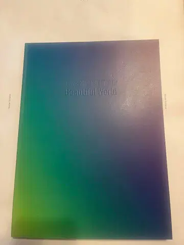 [ 새상품급 ] Beautiful World 팜플렛 2011 아라시