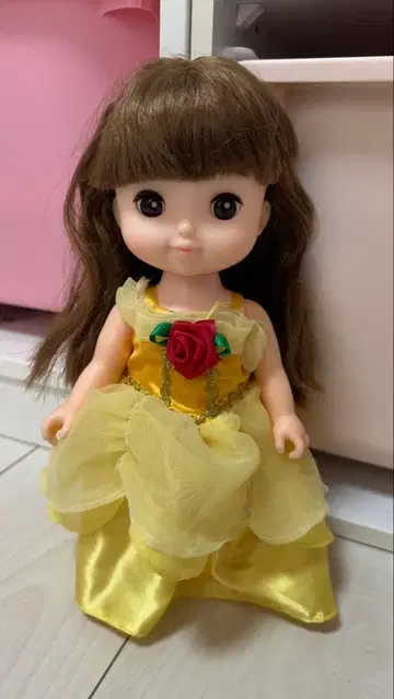 레민&소란 인형 벨과 엘사 의상 2점 포함