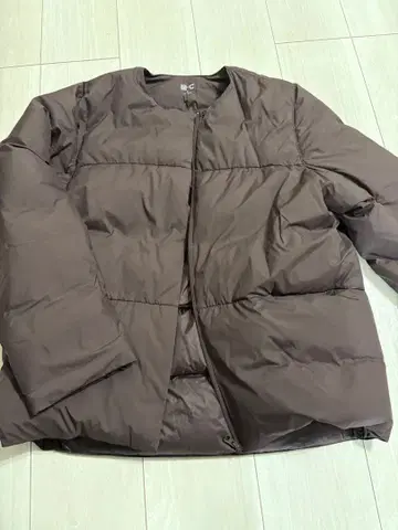 UNIQLO 브라운 다운 자켓 M