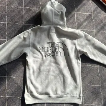THE NORTH FACE 화이트 풀오버 후드티