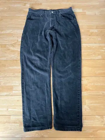 Wrangler 블랙 데님 w34 l32