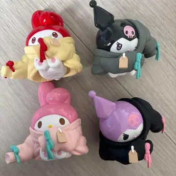 옷 갈아입는 중 마이멜로디 쿠로미 멜로쿠로 피규어 시크릿