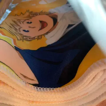 극락탕 나의 히어로 아카데미아 머플러 타월 통가타 미리오