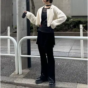 Ameri 아메리 벨로아 팬츠