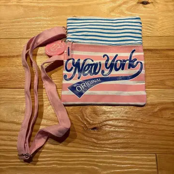 뉴욕 스트라이프 숄더백