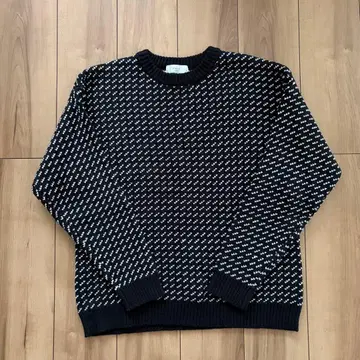 버즈아이 니트 스웨터 Beams