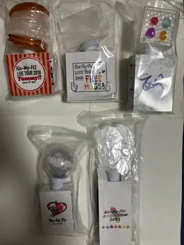 Kis-My-Ft2 응원봉 5개 세트