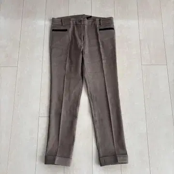 PINKO 그레이지 에토프 색상 조퍼 팬츠