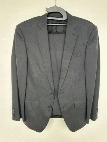 MAJI 그레이 비즈니스 정장 상하의 세트