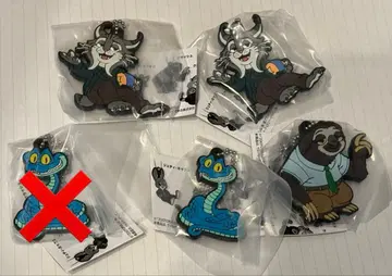 주토피아 2 데포라바 파우버트 게리 플래시 4세트