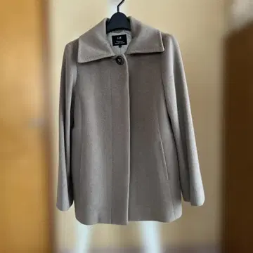 23구 베이지 울 코트 38 온워드