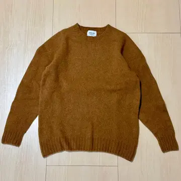 MORRIS & SONS 셰틀랜드 스웨터 브라운