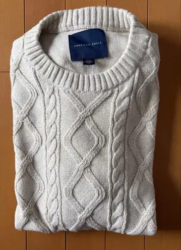 아메리칸 이글 케이블 니트 스웨터 S 사이즈