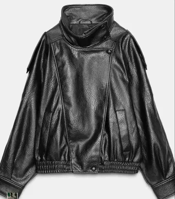 [ 새상품 미사용 ] ZARA 자라 페이크 가죽 자켓 S 사이즈