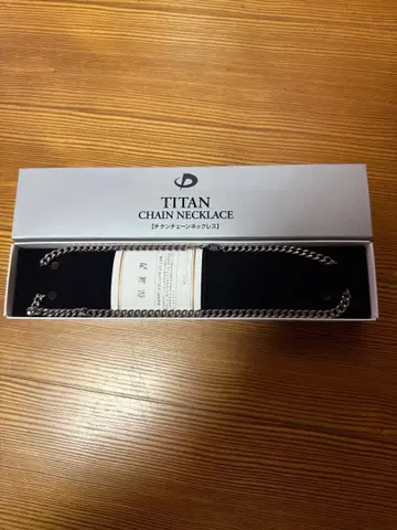 파이텐(phiten) 티타늄 체인 목걸이 50cm