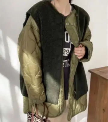 디스코트 3WAY 보아 베스트 포함 퀼팅 코트