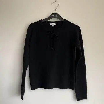 KOOKAI 블랙 니트 스웨터 사이즈 1