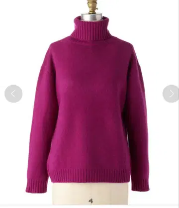 DRAWER 캐시미어 터틀넥 니트 7G 캐시미어 드로어