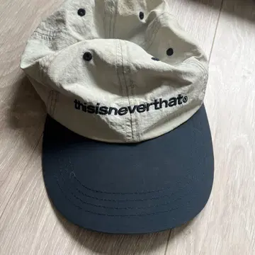 [ 즉시 구매 OK ] thisisneverthat 베이지 블랙 캡