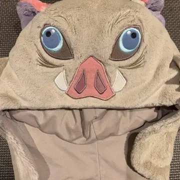 귀멸의 칼날 봉제 인형 캡 하시비라 이노스케