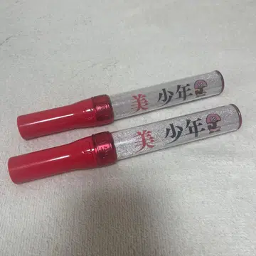 미소년 응원봉 2개 세트 보라색 대응