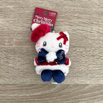 USJ 헬로키티 마스코트 키링 크리스마스 유니버셜