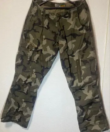 ALPHANUMERIC 남성용 카모플라쥬 카고 팬츠 XL