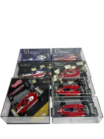 미니 챔프스 JACQUES VILLNEUVE 페라리 7대 세트