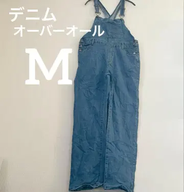 새상품급 데님 오버롤 [ M ] 스트랩 포함 올인원