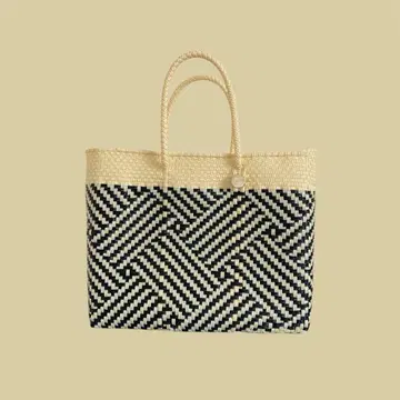 [ 새상품급 ] Letra 레트라 멜카도백 타페티 XS 블랙/크림