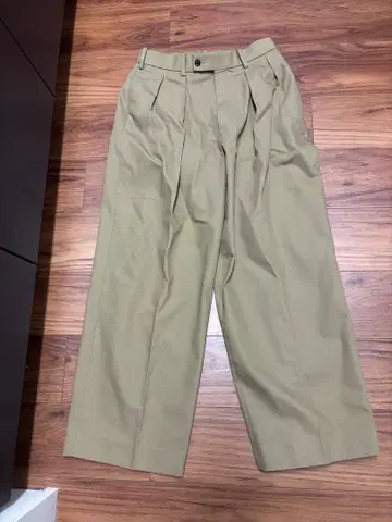 MARKAWARE 치노 와이드 팬츠