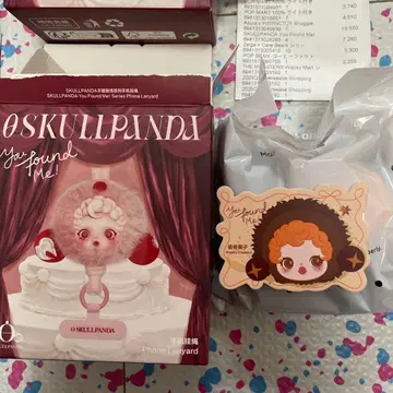 스컬 팬더 스마트폰 스트랩 Sneaky Chestnut popmart