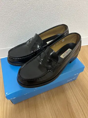 HARUTA 블랙 로퍼 일본제