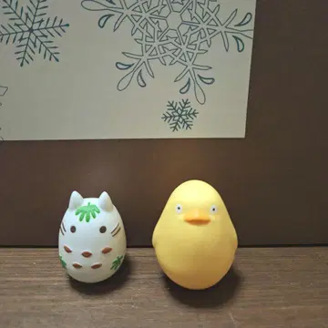 스튜디오 지브리 퐁실퐁실 흔들흔들 오키아가리코보시 2개