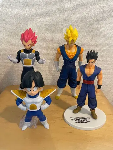 드래곤볼 피규어 4체 세트