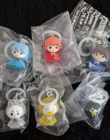 은혼 메지루시 액세서리 2 긴토키 카구라 신파치 풀 컴프