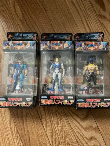 근육맨 2세 가동 초인 피규어 3종