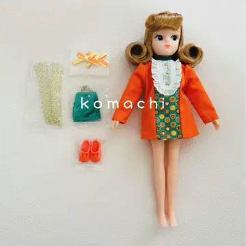 귤색 입술 레트로 리카 리카짱 타카라토미 익명 배송