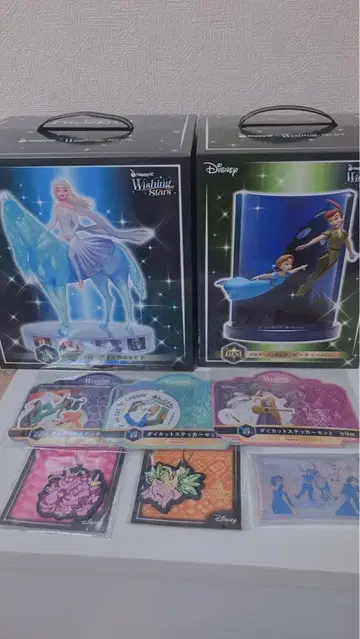 해피 복권 디즈니 A상 엘사 라스트상 피터팬 2세트