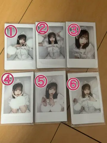 CUTIE STREET 사쿠라바 하루카 생일 축하 프린트 폴라로이드