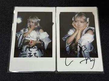 시라소라 코아이 댓글, 사인 포함 천사 의상 폴라로이드