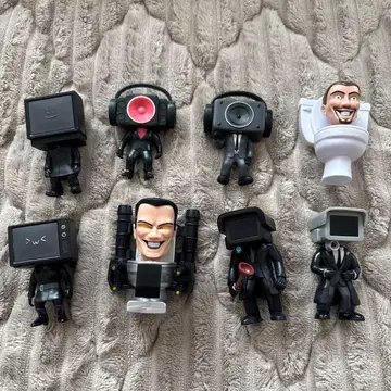 스키비티 토일렛 공식 Skibidi Toilet 미스터리 피규어 5개