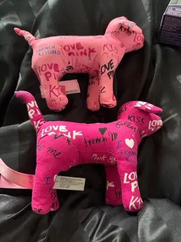 빅토리아시크릿 강아지 핑크 세트