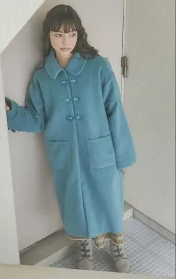 merry jenny 플리스 롱 코트