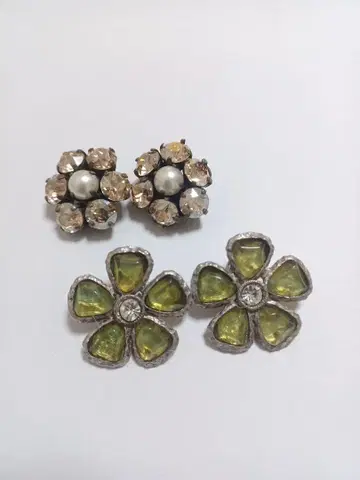 빈티지 플라워 귀찌 세트 낱개 판매 불가