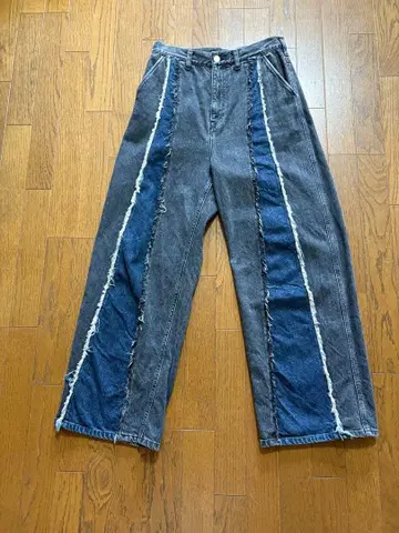 Jieda 22aw SWITCHING OVER DENIM PANTS