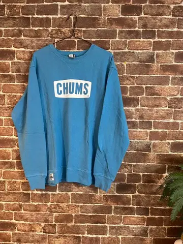CHUMS 파란색 L 사이즈 트레이닝복