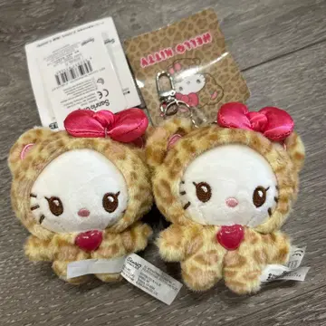 갸루 키티 마스코트 키링 2개 세트
