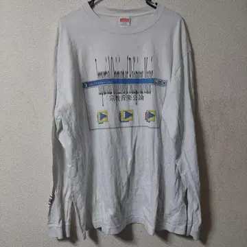 pk shampoo 긴팔 T셔츠 XL 화이트